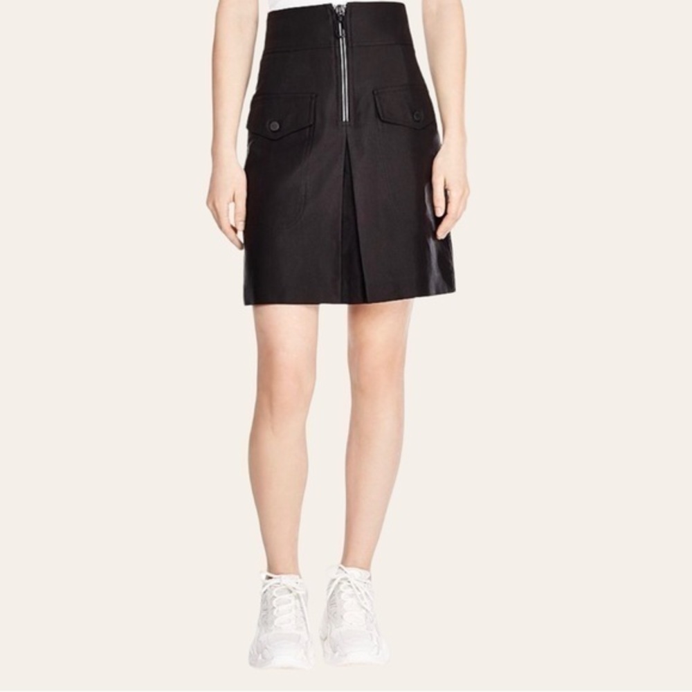Sandro Aliya Zip-Detail Pocket Skirt ✨